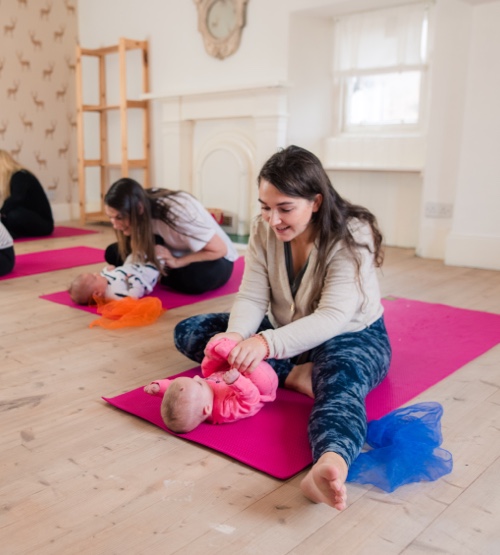 Baby Yoga and Massage